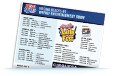 Beach Street USA Weekly Entertainment Guide Thumb