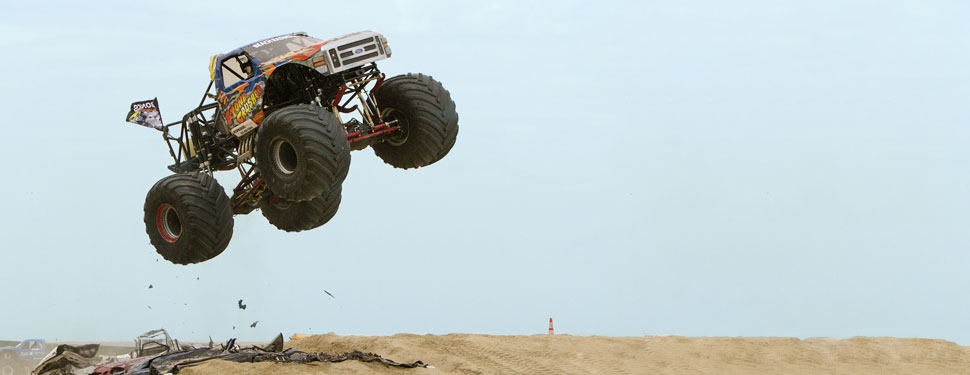 Kalbones Off Road Monsters on the Beach