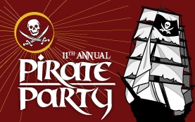 Pirate Party on the Beach Virginia Beach