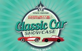 Town Center Corvette & Porsche Classic Car Showcase Virginia Beach