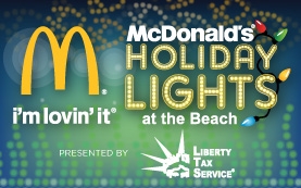 McDonald's Holiday Lights at the Beach Virginia Beach