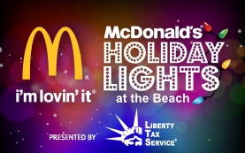 McDonald's Holiday Lights at the Beach Virginia Beach